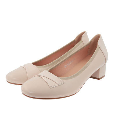 Бежеві човники з блоком Potocki 