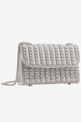 Жіноча чорна сумочка з подвійною ручкою і ремінцем Big Star