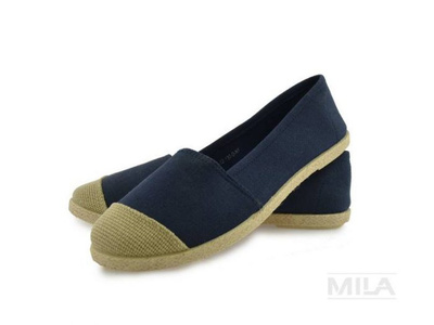 Espadryle WISHOT w kolorze granatowym WI-32-130-D