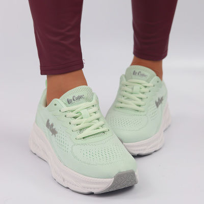Жіночі м'ятні спортивні кросівки Lee Cooper