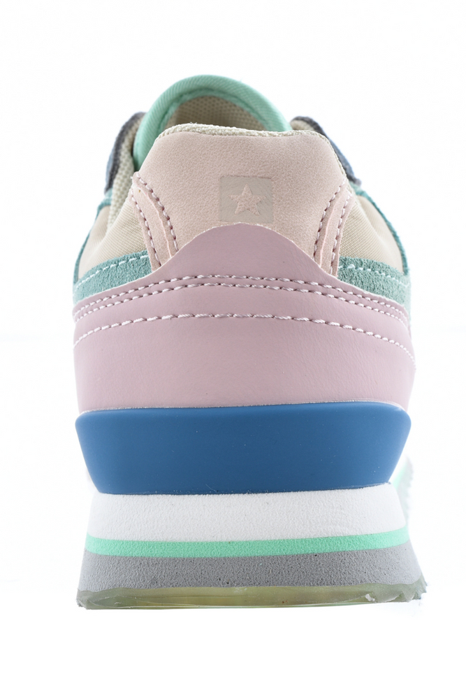 Sneakersy damskie wielokolorowe zamszowe Big Star