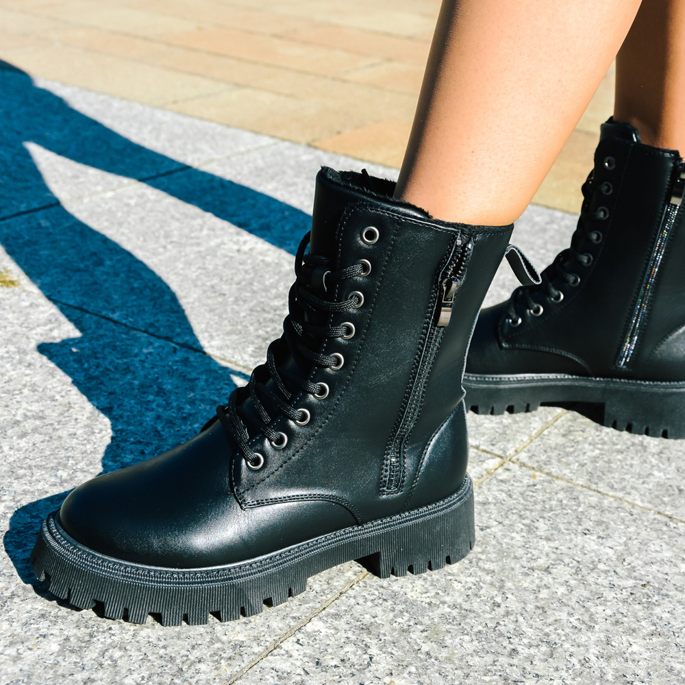 Черевики новинки 22BT26-5013, чорні