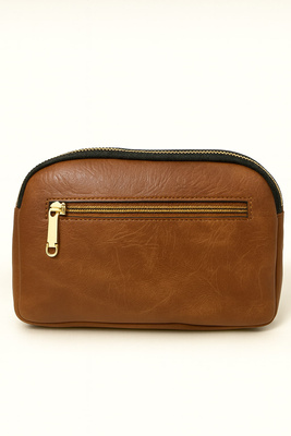 Жіноча чорна сумочка з подвійною ручкою і ремінцем Big Star