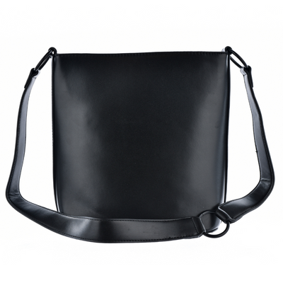 Czarna listonoszka z kosmetyczką na długim pasku Big Star