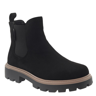 Чорні замшеві черевики челсі Big Star