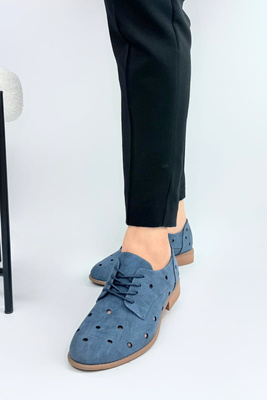 Ажурні золоті туфлі на підборах