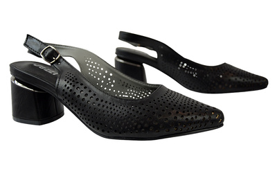 Sandały M. Daszyński MR2168-2 czarne