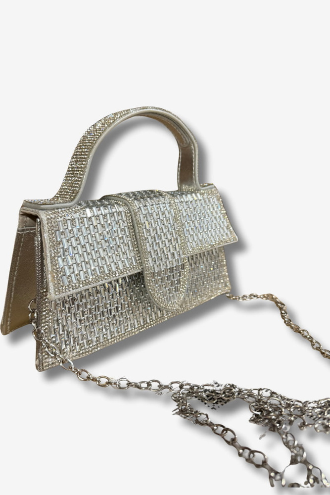 Жіноча чорна сумочка з подвійною ручкою і ремінцем Big Star