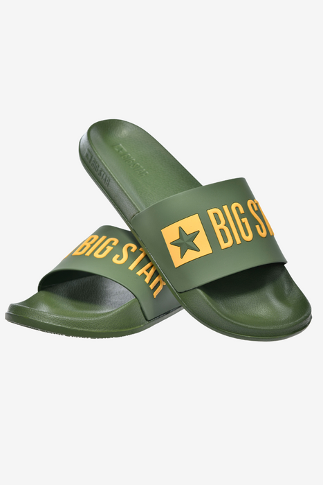 Чоловічі гумові шльопанці Big Star темно-синього кольору