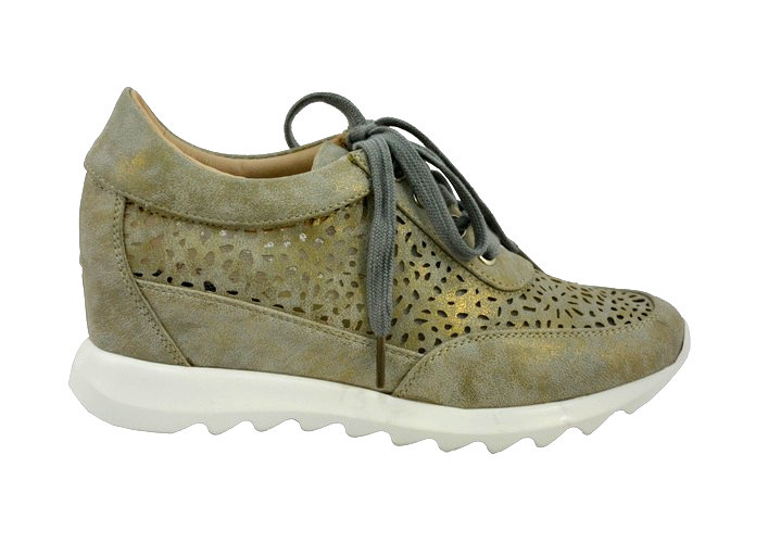 Sneakersy M. Daszyński SA170-10 beżowe