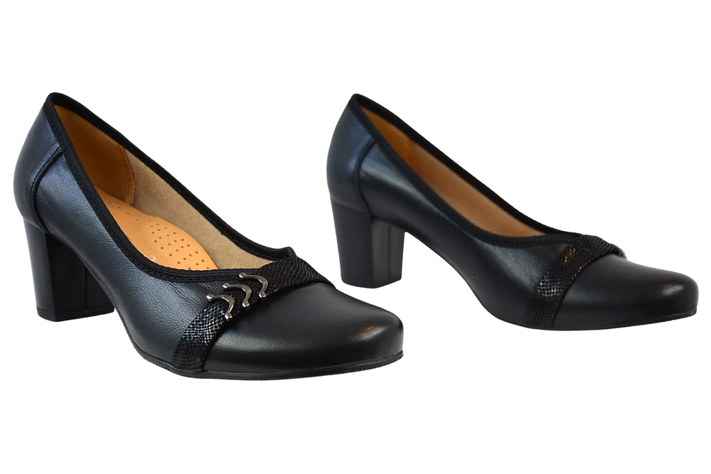 Чорні туфлі Galant 936 