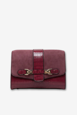 Жіноча чорна сумочка з подвійною ручкою і ремінцем Big Star