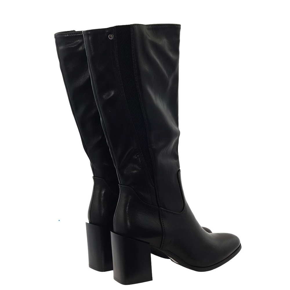 Kozaki czarne na obcasie M. Daszyński