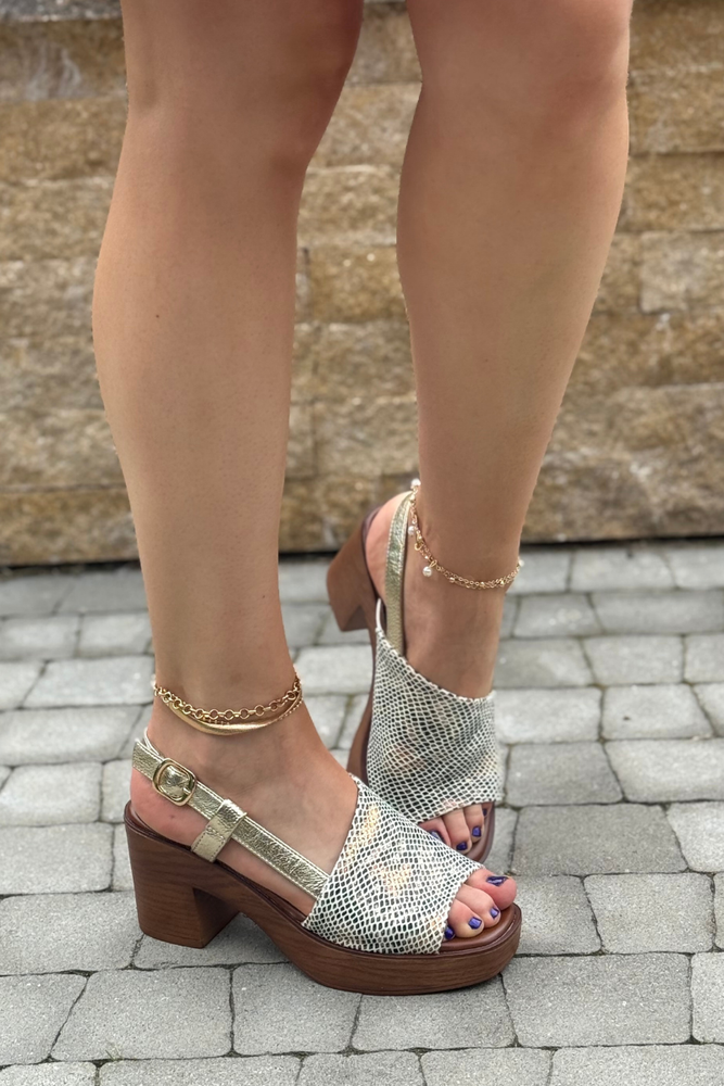 Золоті сліпони на гумці