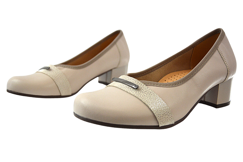 Бежеві туфлі Galant 462