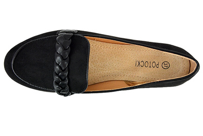 Мокасини Potocki 22-25012, чорні