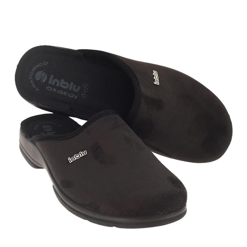 Чорні чоловічі домашні тапочки Inblu