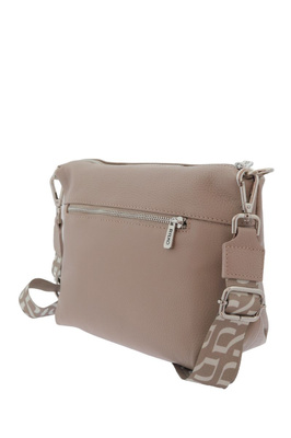 Маленька чорна шкіряна сумка з клапаном і ланцюжком 