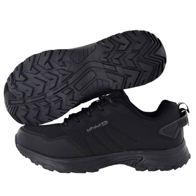 Męskie buty trekkingowe czarne McBraun