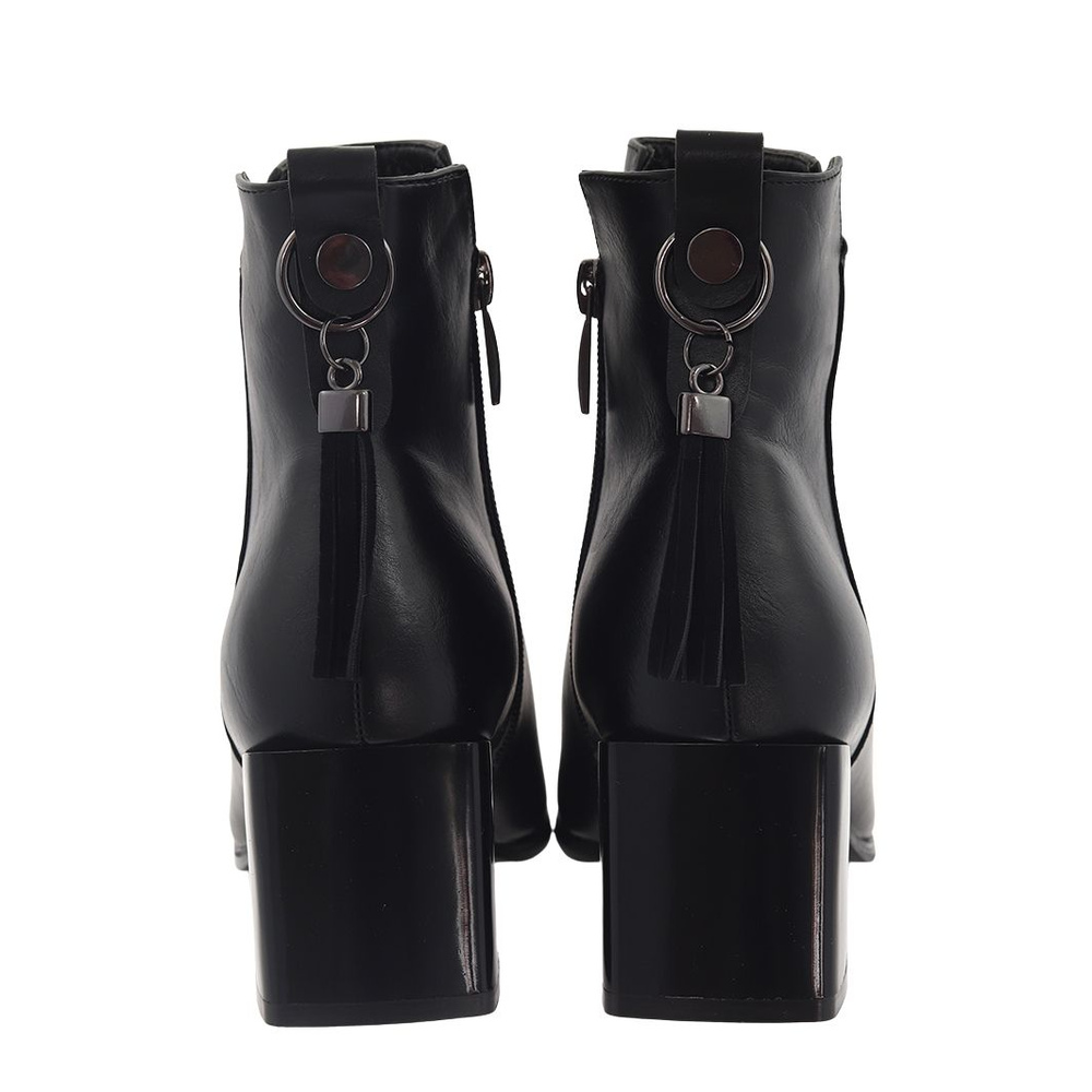 Чорні ботильйони з колодкою Потоцького