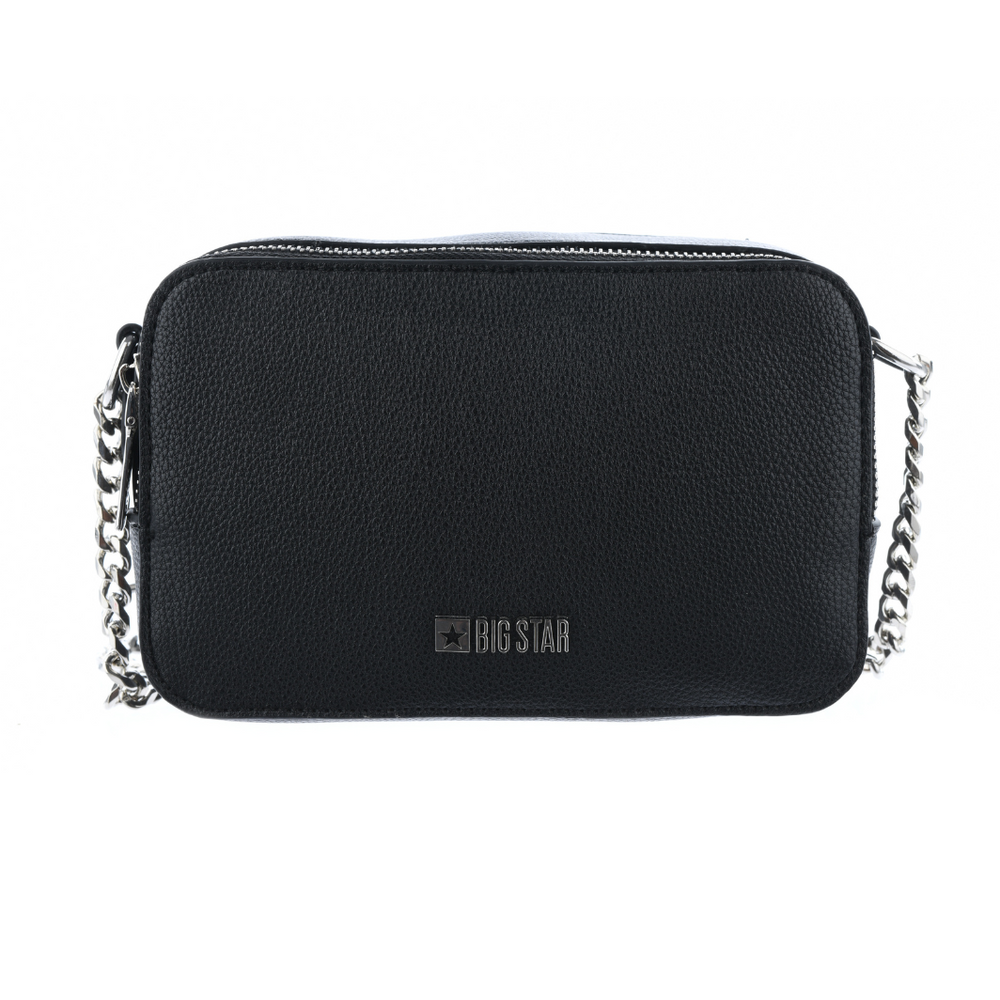 Маленька жіноча чорна міська сумка BIG STAR