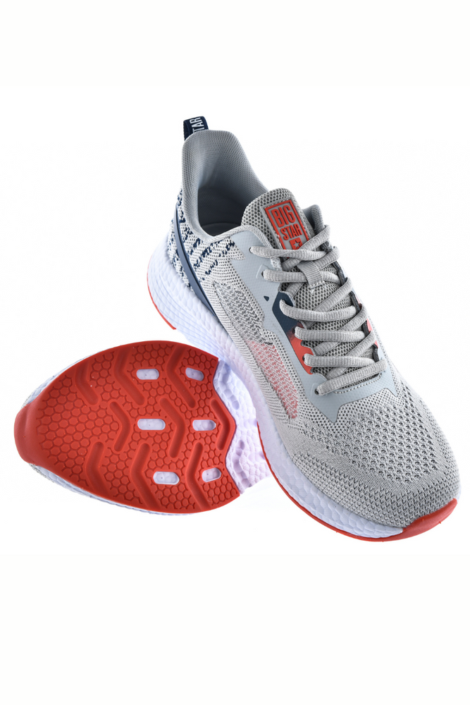 Чоловічі бежеві кросівки на шнурівці Big Star