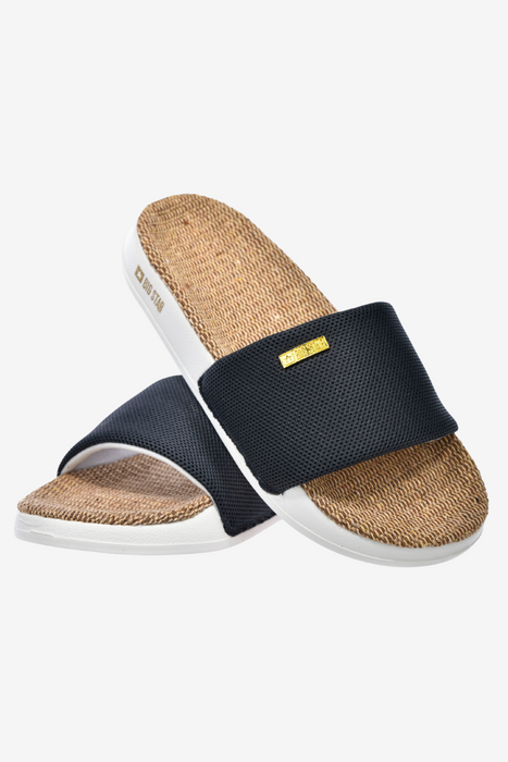 Жіночі чорні замшеві шльопанці на платформі Big Star