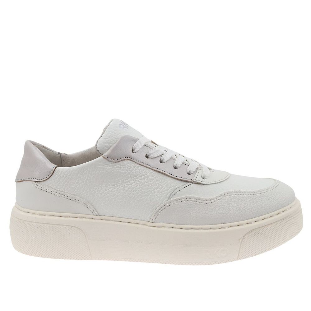 Półbuty skórzane białe 0RRS6_X__6THF Ryłko