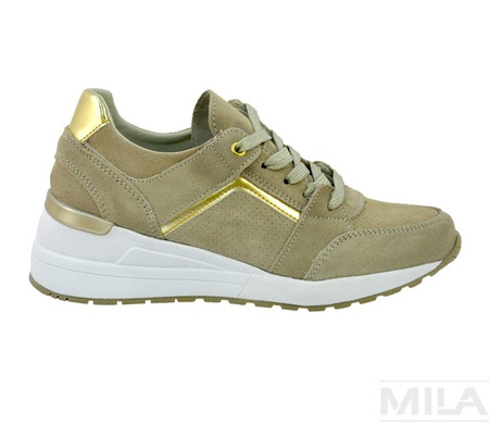 Sneakersy Filippo DP2003/21 beżowe