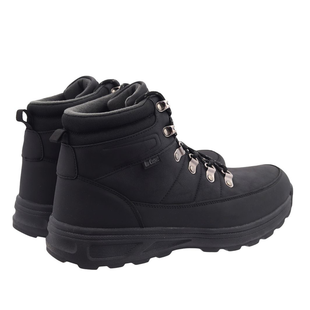 Trekkingi męskie czarne sznurowane Lee Cooper