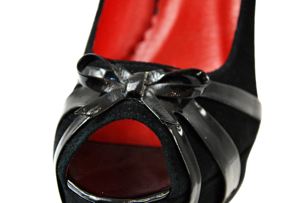 Czółenka Lewski 2037 czarne