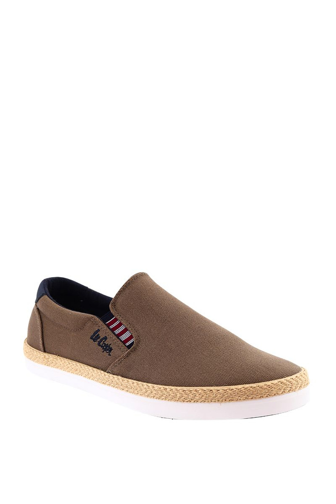 Tenisówki męskie w kolorze taupe Lee Cooper