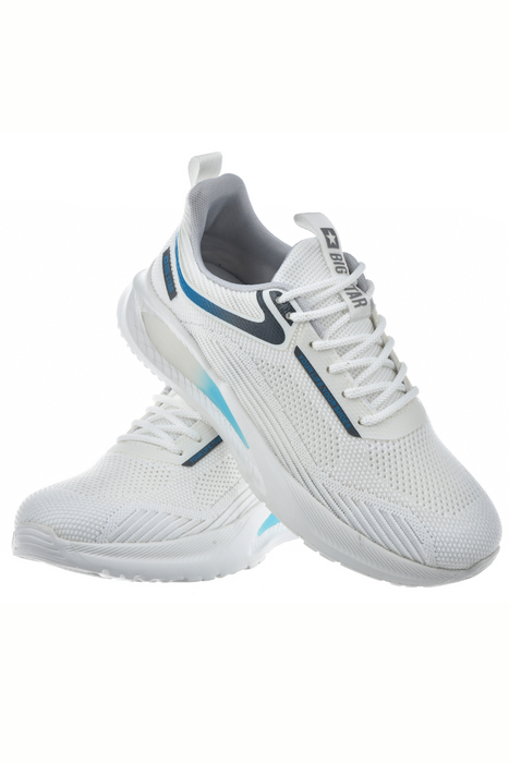 Białe męskie sneakersy lekkie przewiewne Big Star