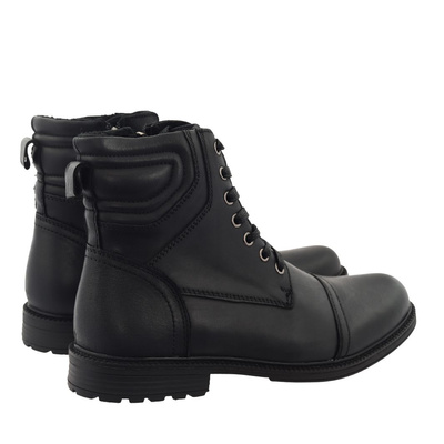 Чорні чоловічі шкіряні чоботи T. Sokolski