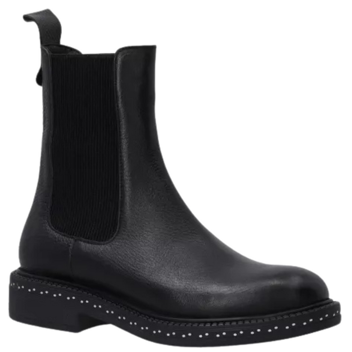 Чорні шкіряні черевики Venezia челсі