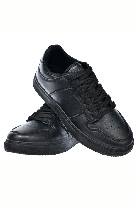 Жіночі чорні кросівки на шнурівці на товстій підошві Big Star