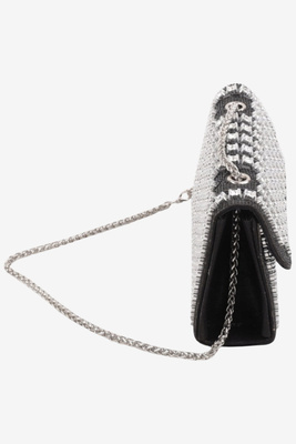 Жіноча чорна сумочка з подвійною ручкою і ремінцем Big Star