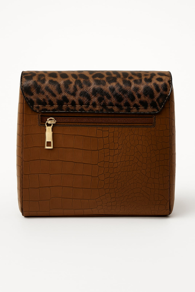 Жіноча чорна сумочка з подвійною ручкою і ремінцем Big Star