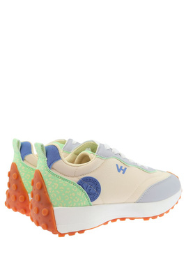Półbuty sportowe multicolor z eko-skóry