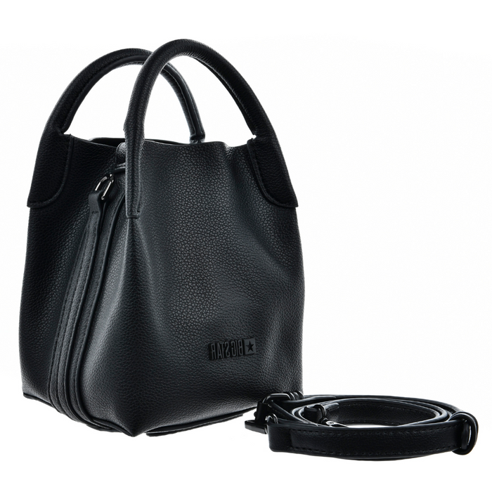 Mała torebka damska do ręki czarna Big Star