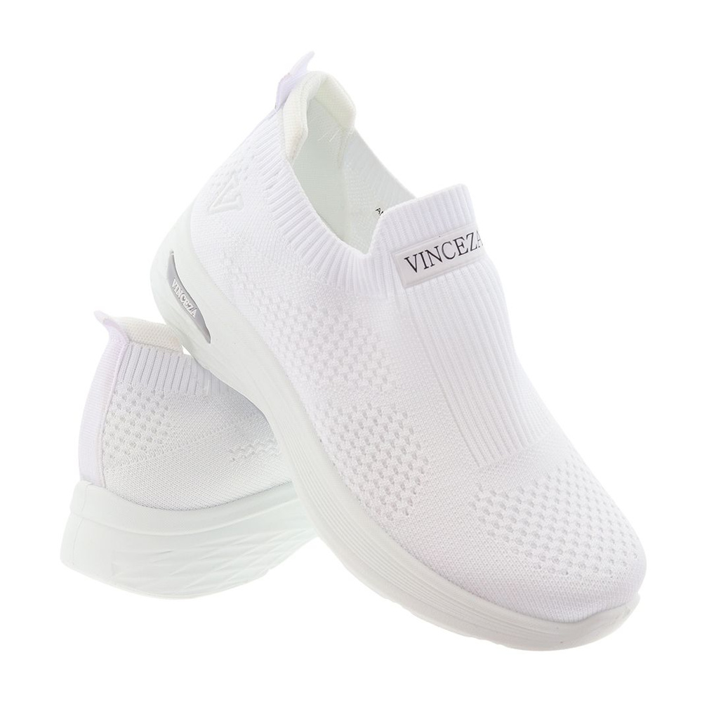 Białe sportowe buty damskie Vinceza