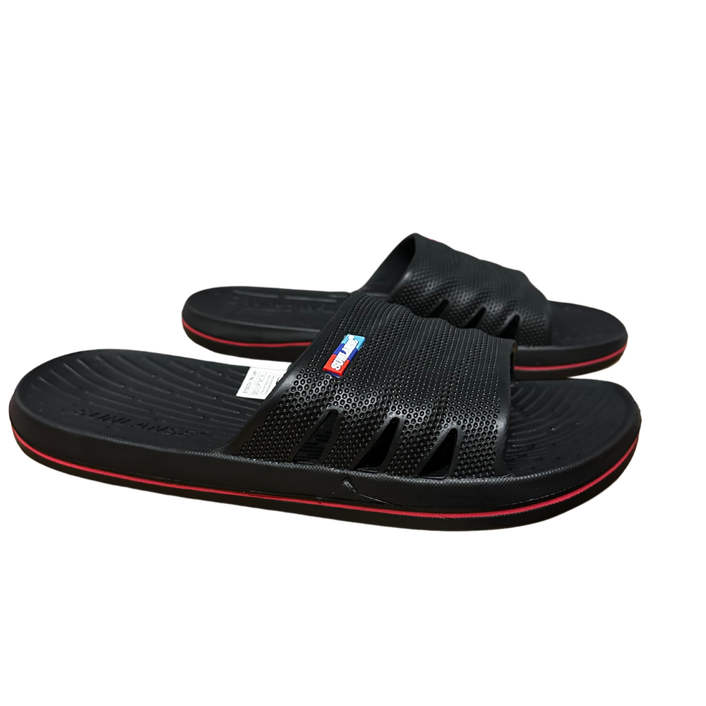 Męskie klapki basenowe czarne