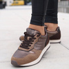 Sneakersy damskie Taupe Comb 1-23602-41 Tamaris