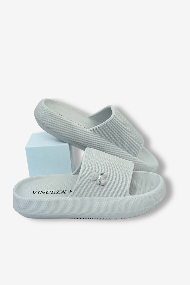 Бежеві жіночі поролонові шльопанці Vinceza
