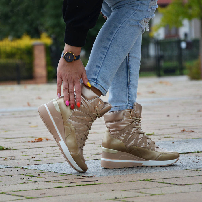 Черевики Potocki 22-12111 GD, золоті