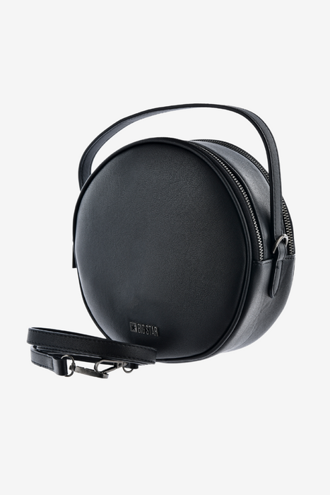 Okrągła torebka damska na zamek z paskiem Big Star