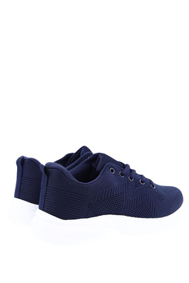 Lekkie adidasy materiałowe w kolorze granatowym