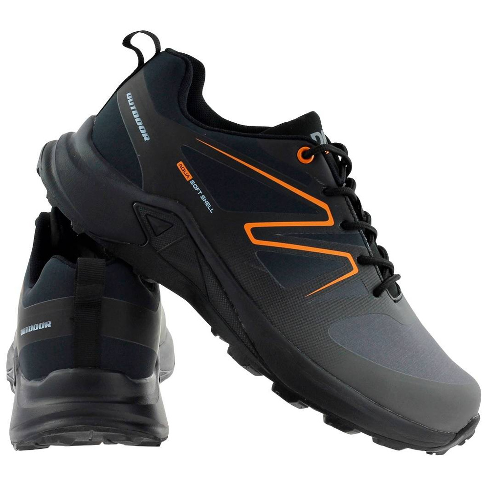 Buty trekkingowe męskie szare DK