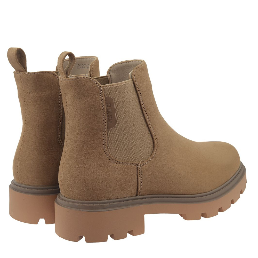 Бежеві черевики челсі Big Star