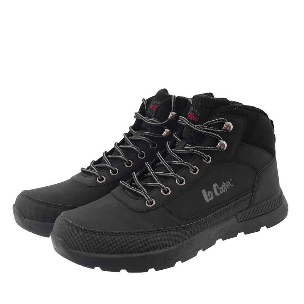 Trekkingi zimowe męskie czarne Lee Cooper
